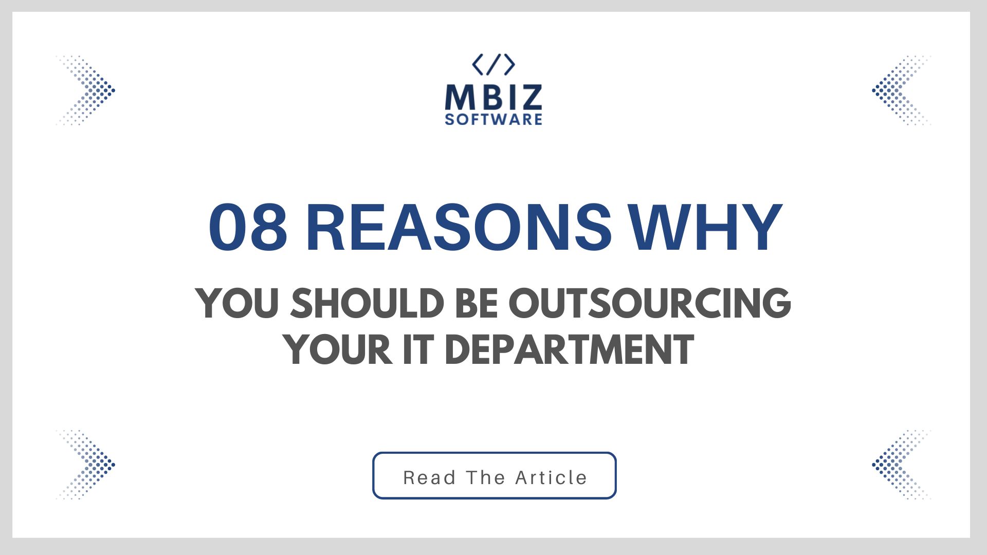 Outsource my IT department