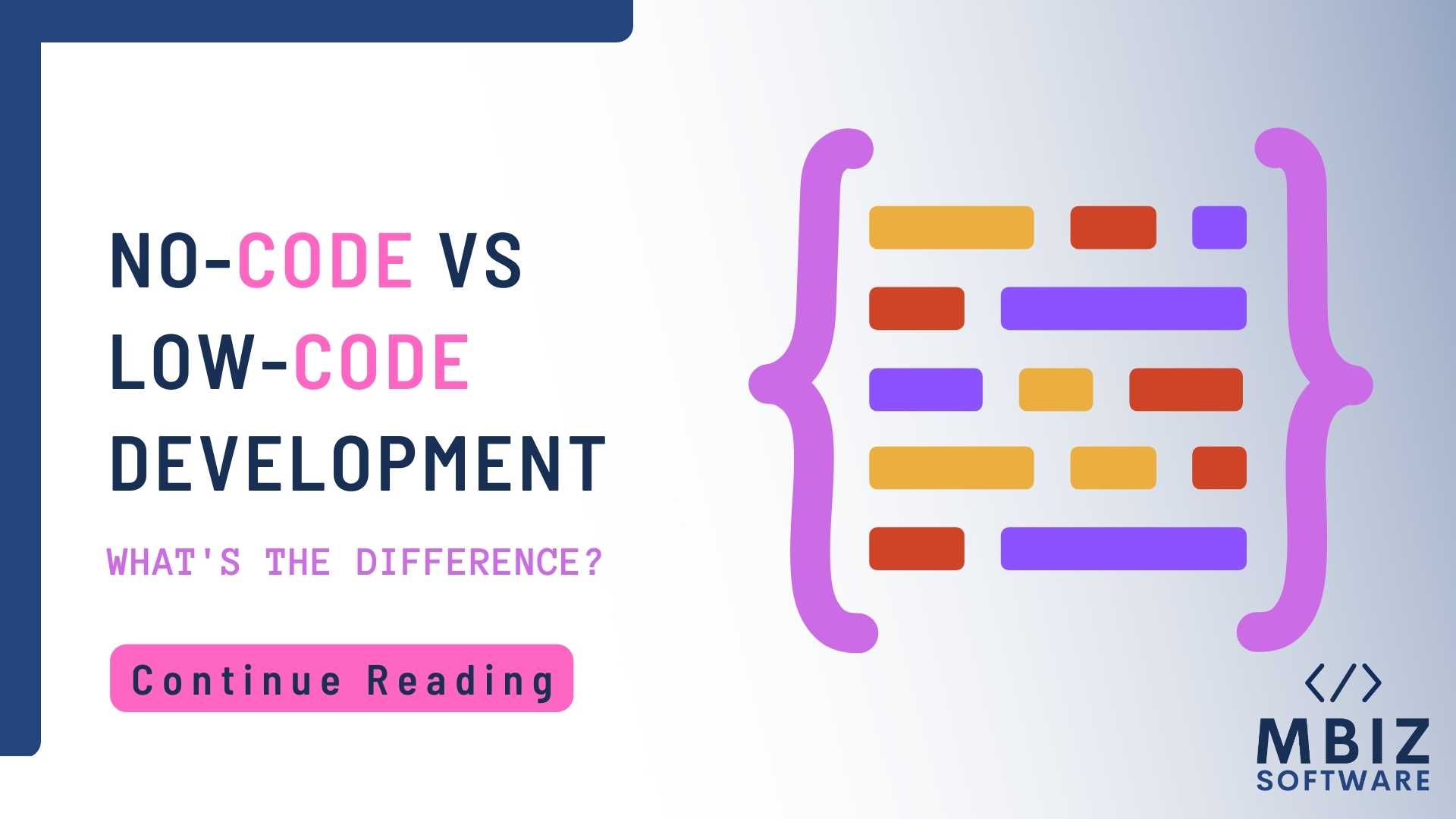 no-code vs low-code software development difference