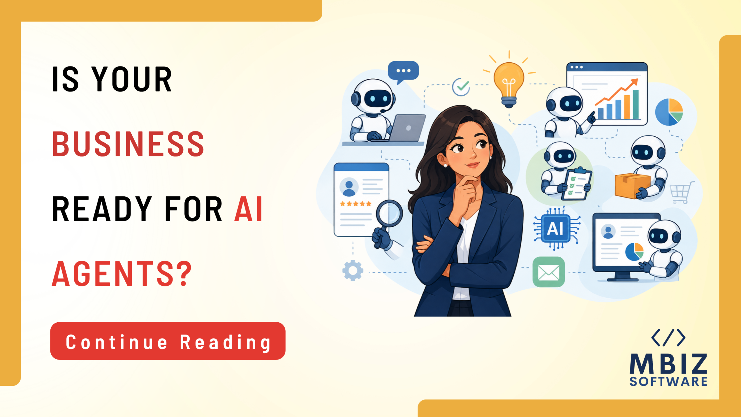 AI agents for business - MBiz Software